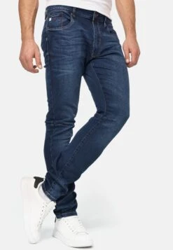 Indicode Jeans Slim Fit Jeans - Brushed Miami -Herenkleding Winkel fafc578563464559a0f4d3f00d0a23a3
