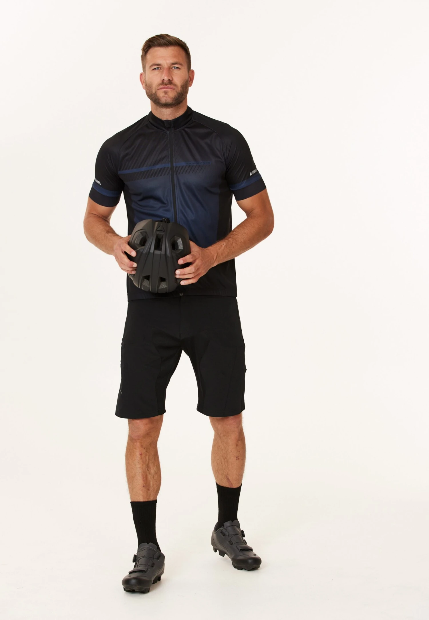 Endurance Jillard Funktionelles Radsport - Wielershirt - India Ink 4 Endurance Jillard Funktionelles Radsport - Wielershirt - India Ink - Afbeelding 2